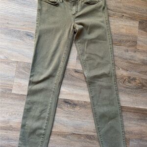PAIGE Olive Denim Pants